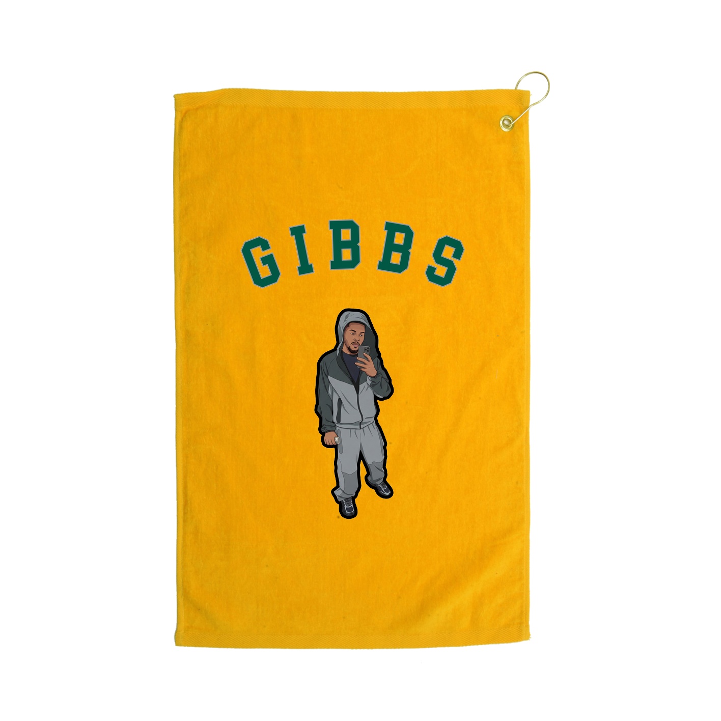 Golf Towel — Shirsey Arch in Gold