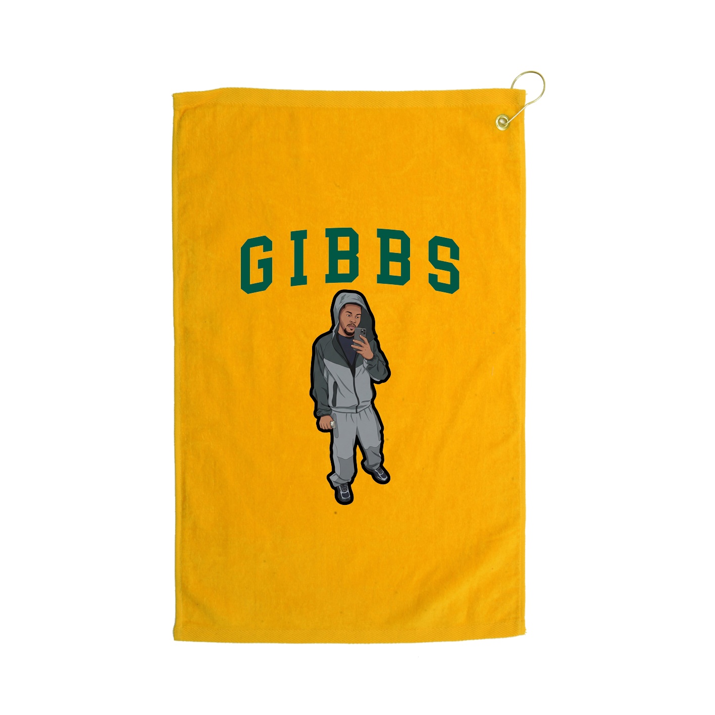 Golf Towel — Shirsey in Gold