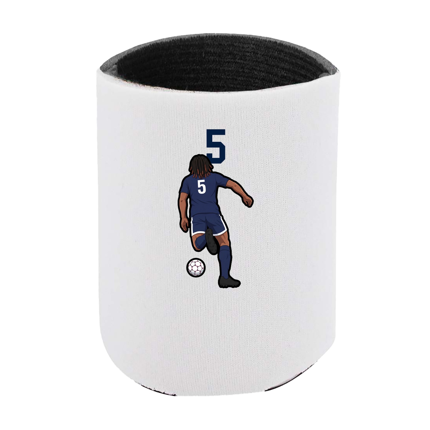 Can Holder — Number Top in White