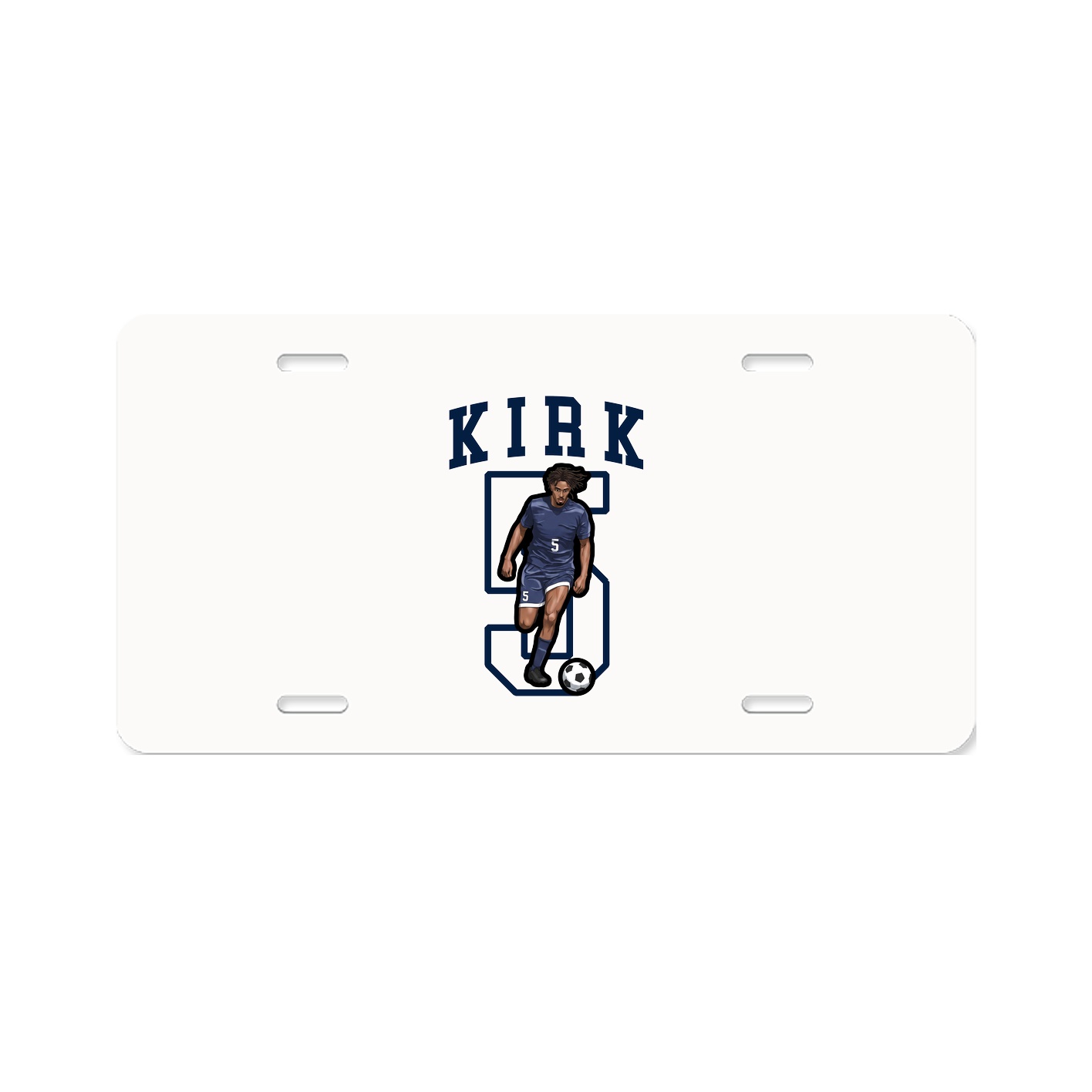 Aluminum License Plate