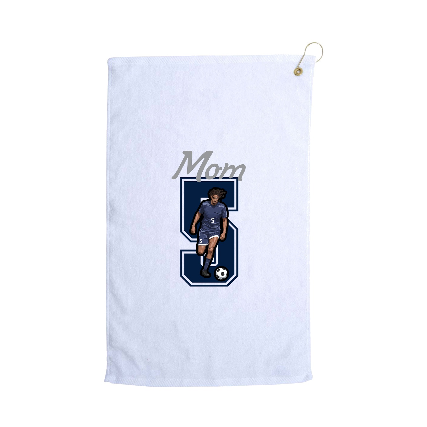 Golf Towel — Mothers Day Shirsey in White