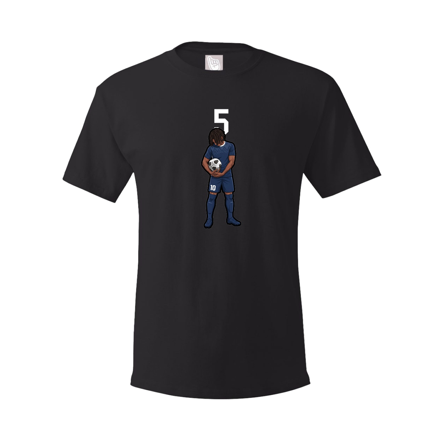 Tee — Number Top in Black