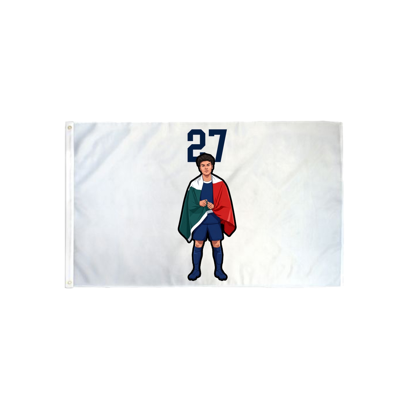 3x5 Flag — Number Top in Classic