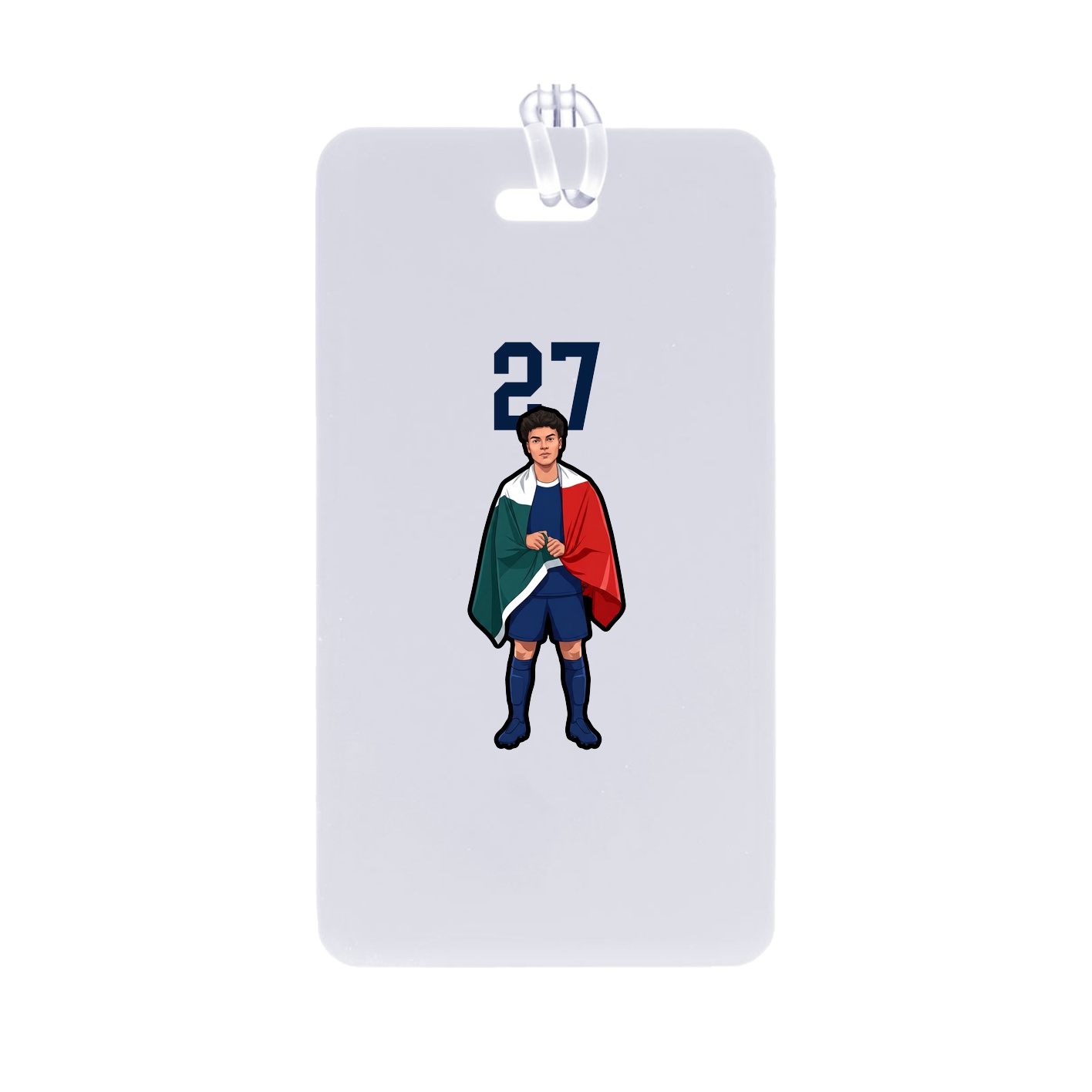 Bag Tag — Number Top in Classic