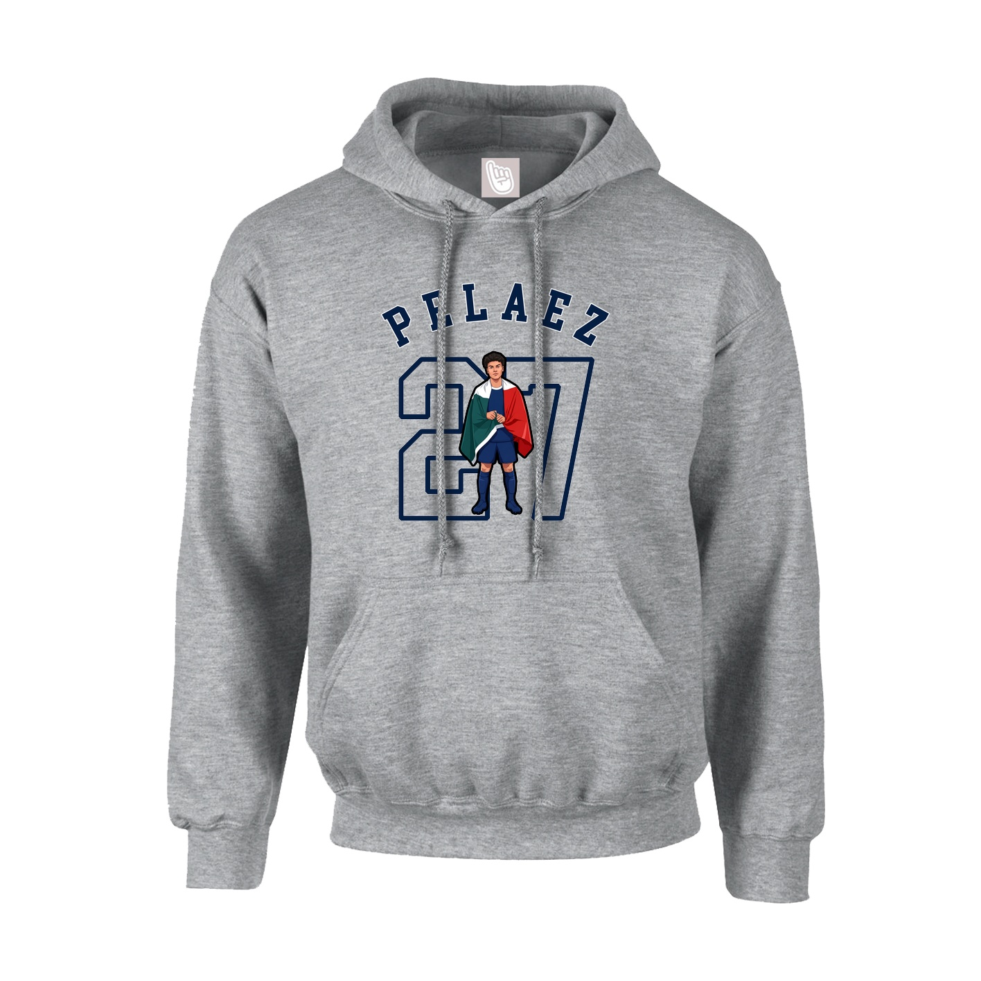 Hoodie — Shirsey Arch in Grey
