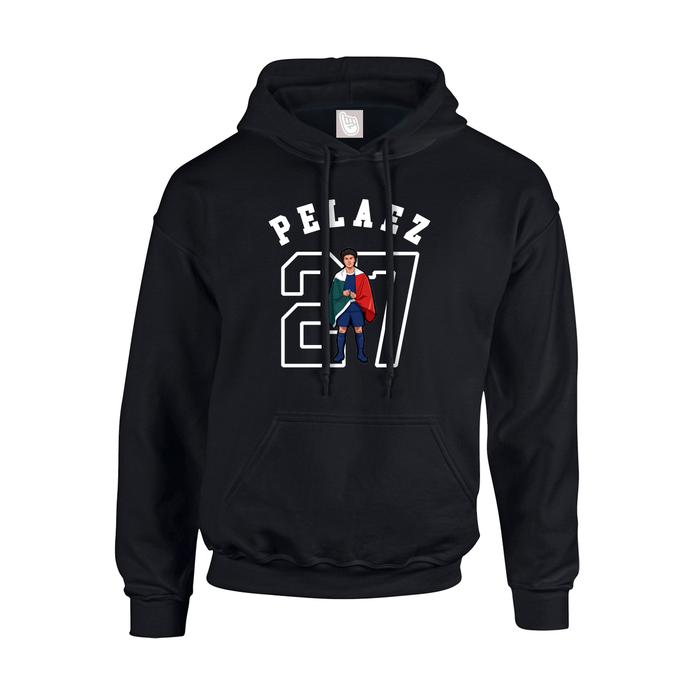 Youth Hoodie — Shirsey Arch in Black