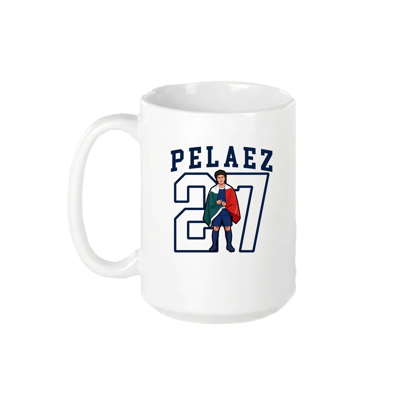 15oz Coffee Mug — Shirsey in White