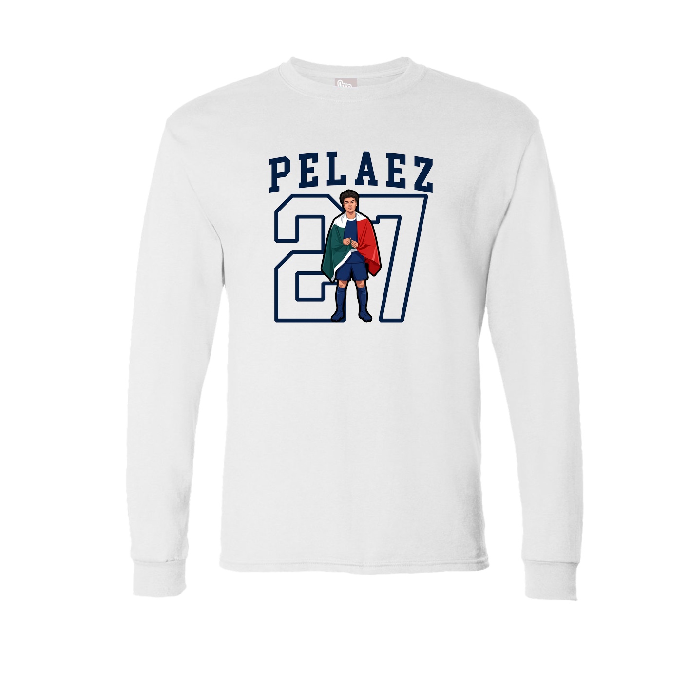 Long Sleeve Tee — Shirsey in White