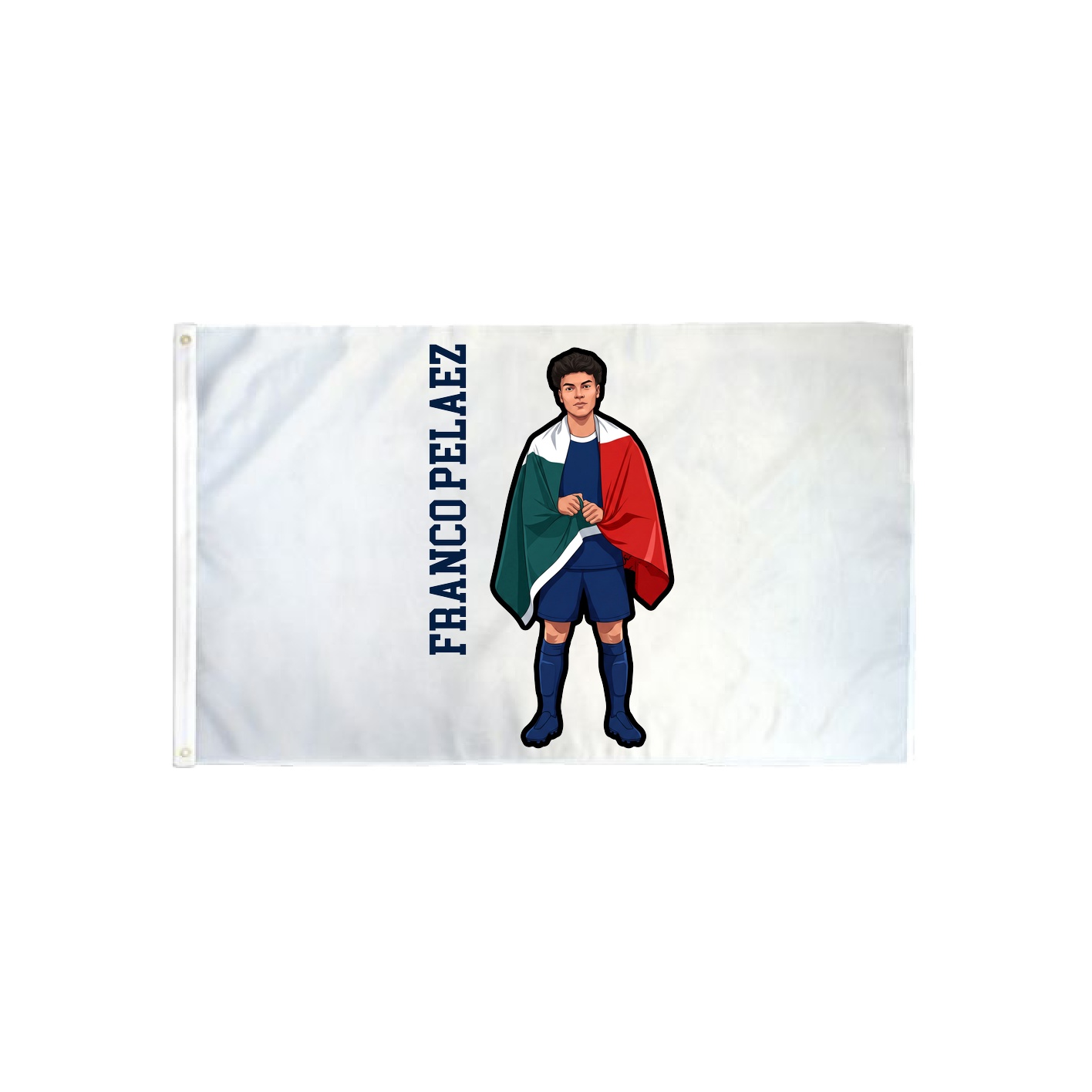 3x5 Flag — Name Vertical in Classic