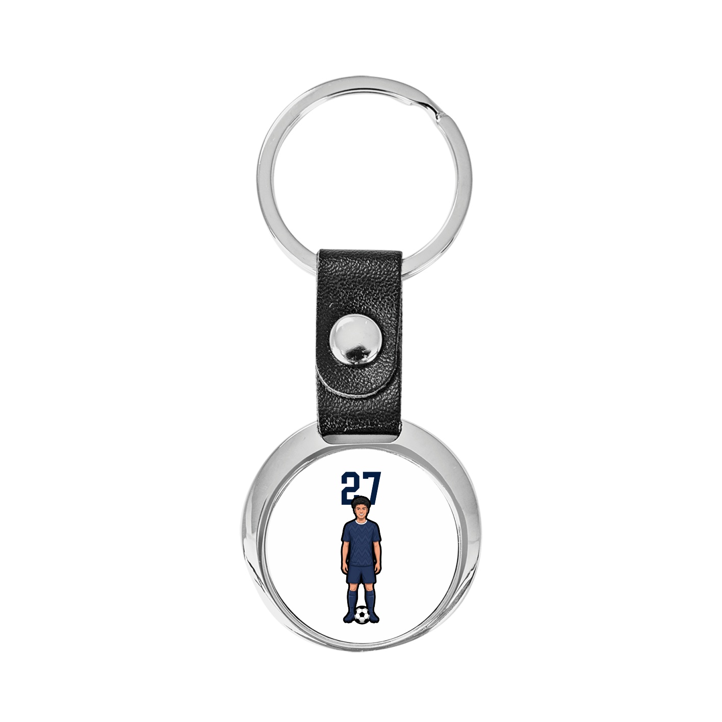 Key Chain — Number Top in Classic