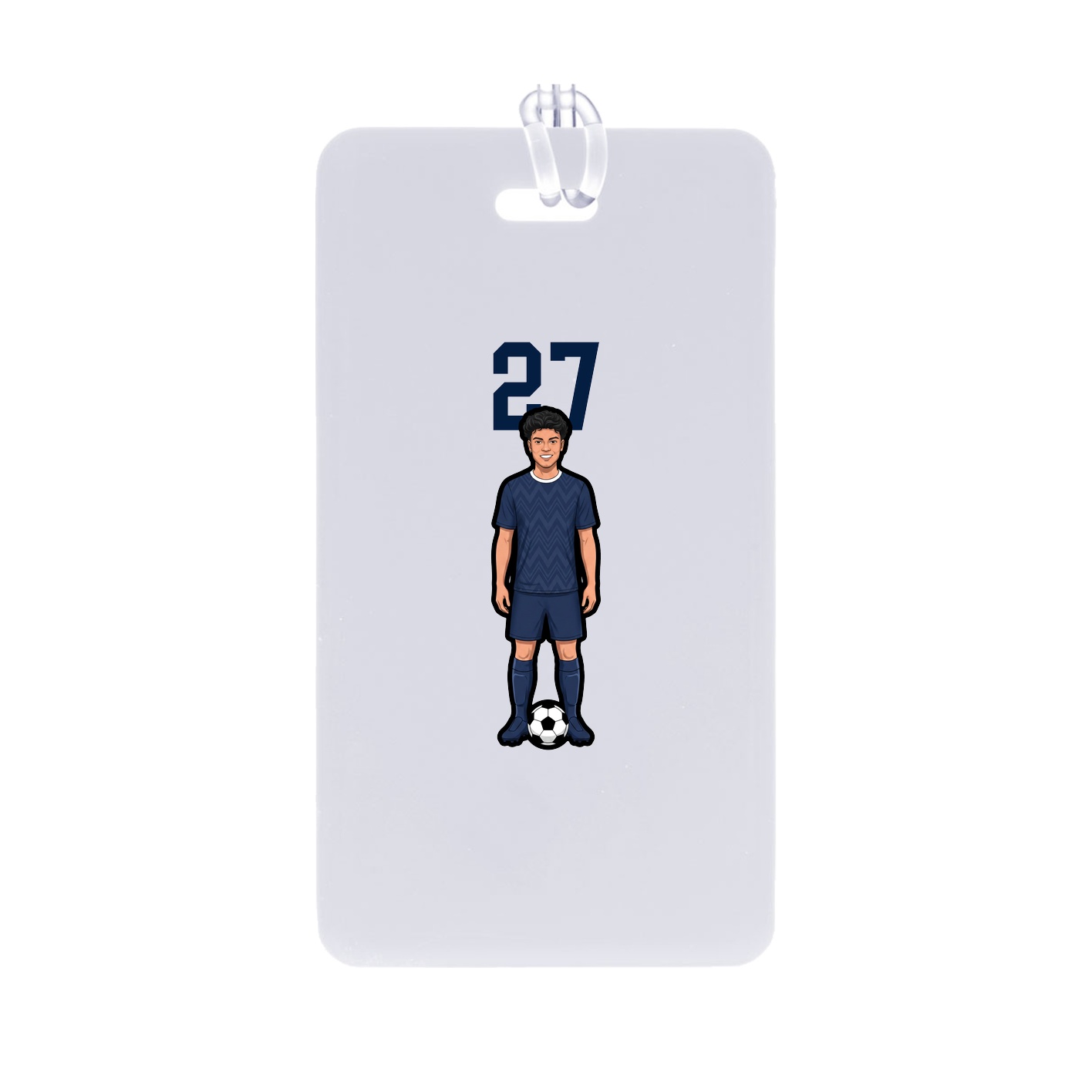 Bag Tag — Number Top in Classic