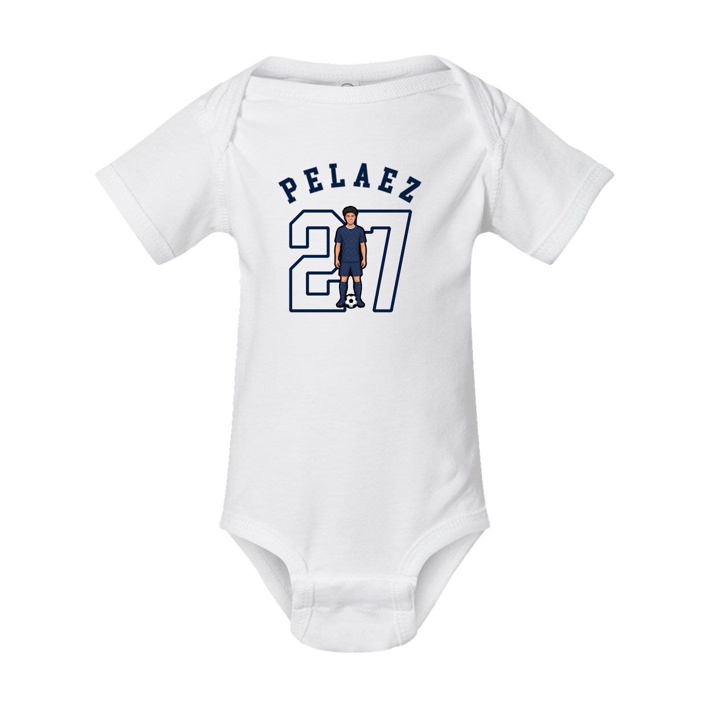 Baby Onesie — Shirsey Arch in White