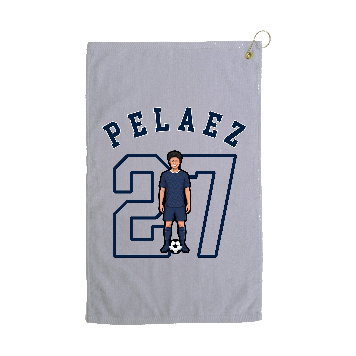 Golf Towel — Shirsey Arch in Grey