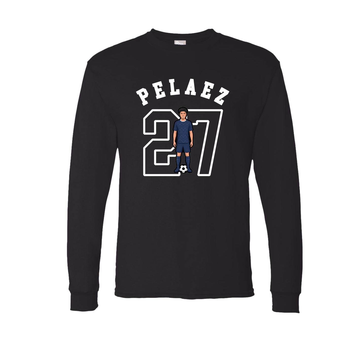 Long Sleeve Tee — Shirsey Arch in Black