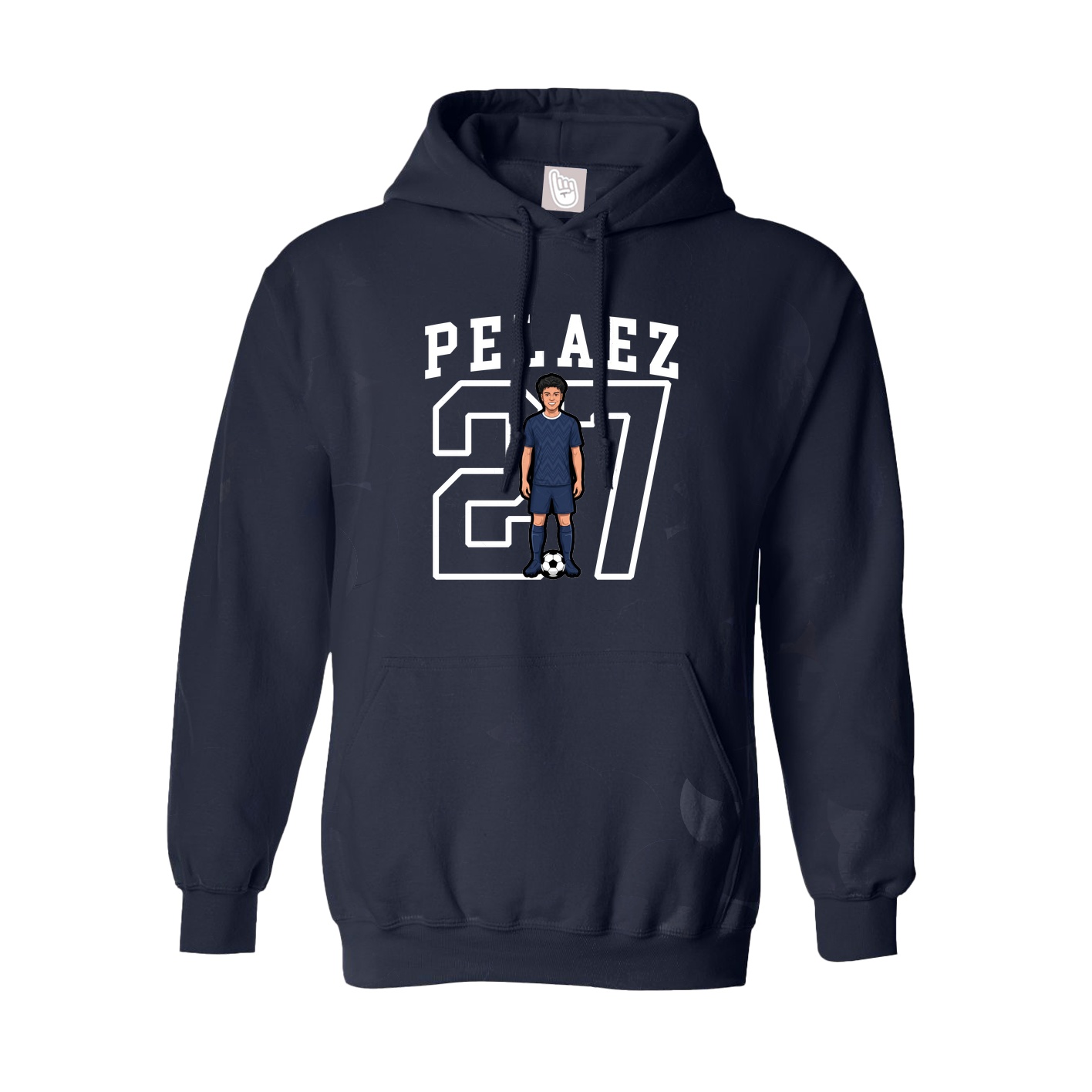 Youth Hoodie — Shirsey in Navy