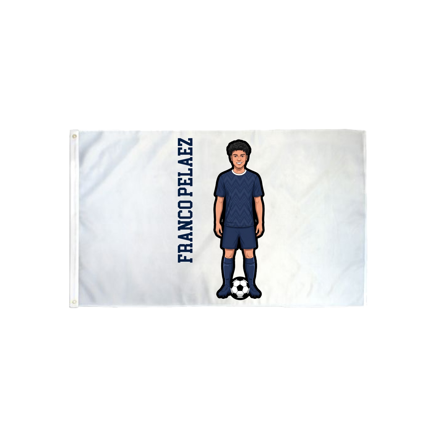 3x5 Flag — Name Vertical in Classic