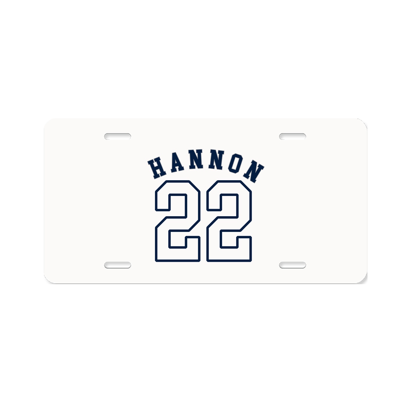 License Plate — Shirsey Arch in Classic