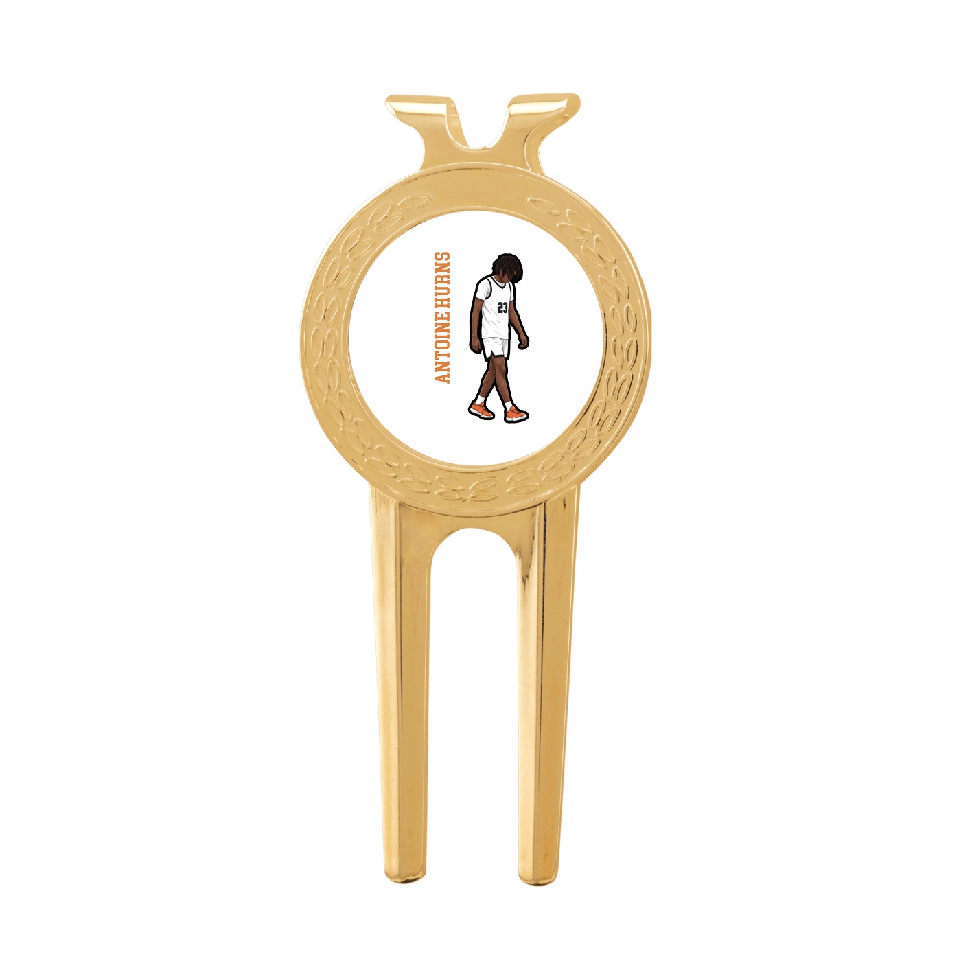 Divot Tool with Ball Marker — Name Vertical in Classic