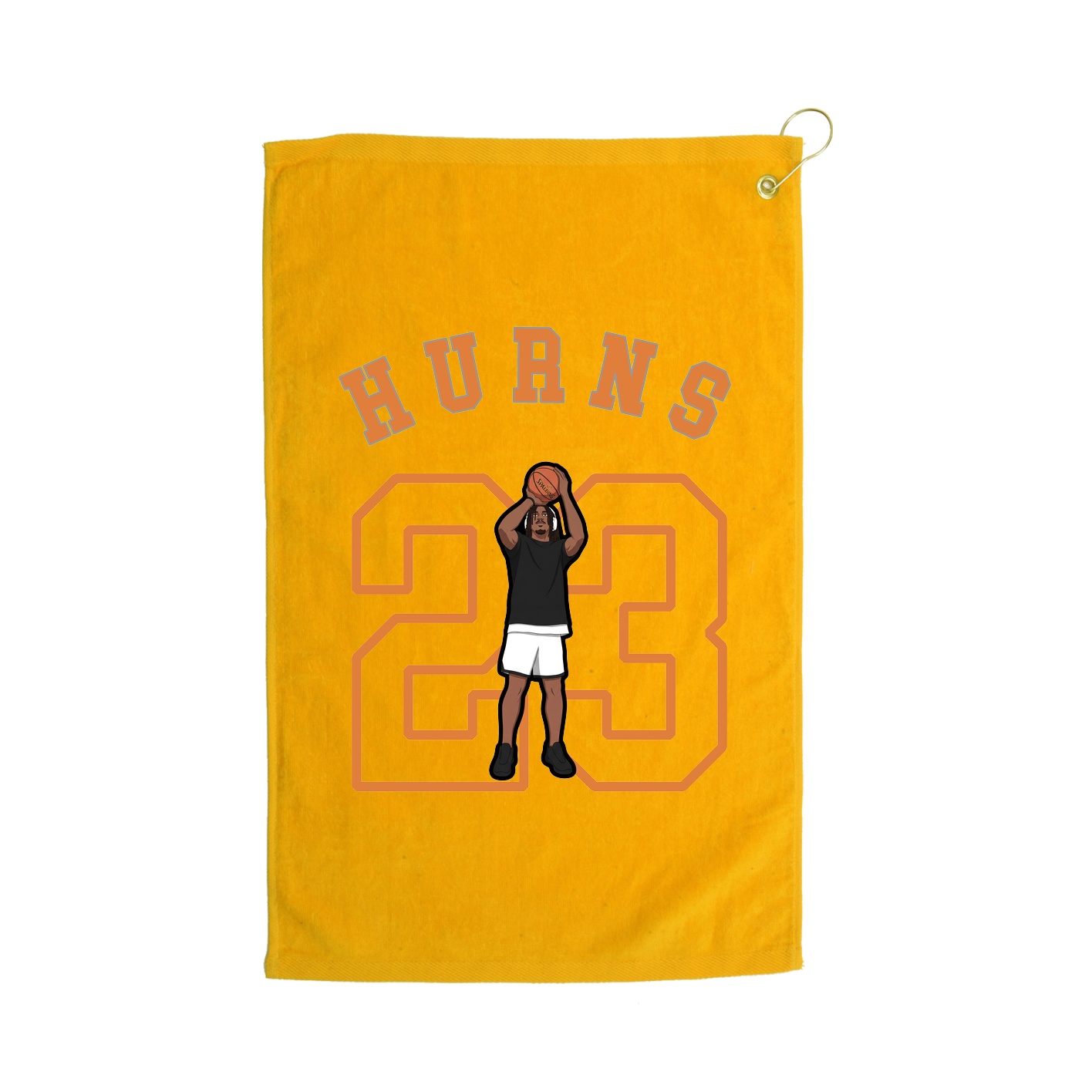 Golf Towel — Shirsey Arch in Gold