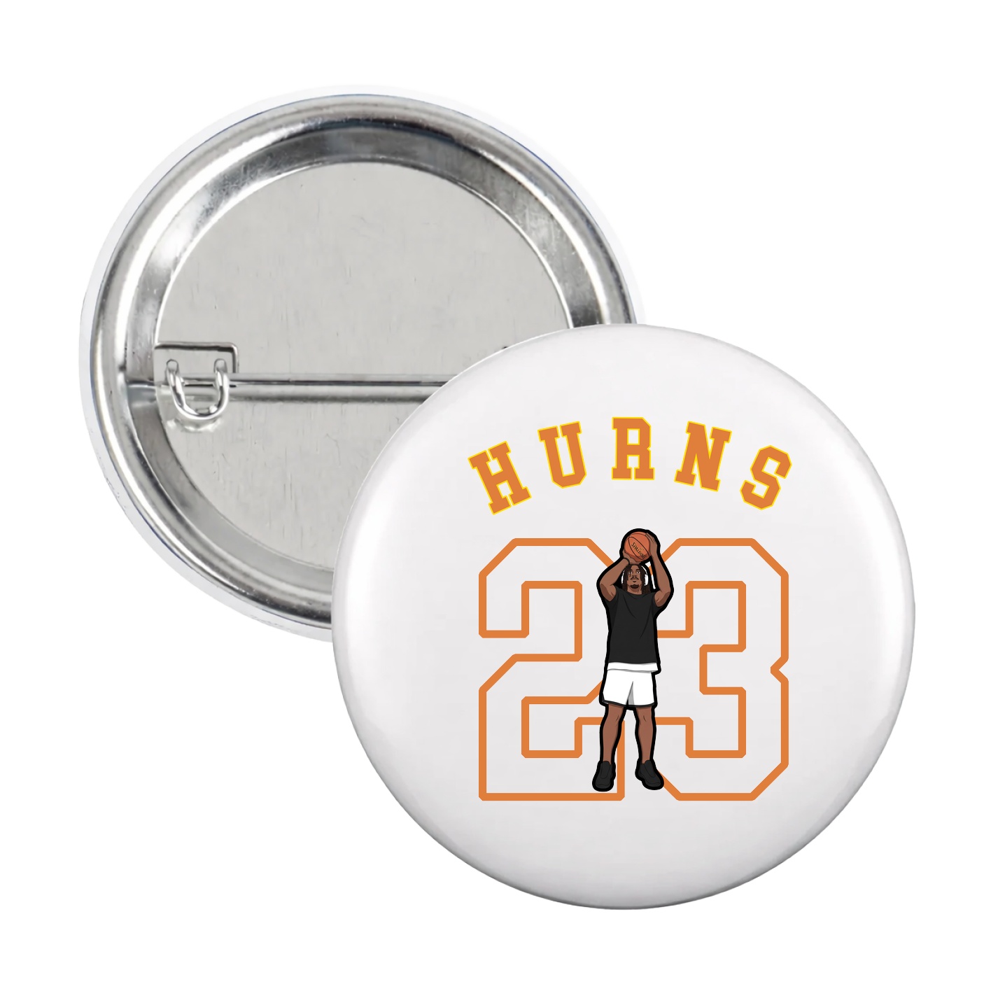 Game Day Button — Shirsey Arch in White