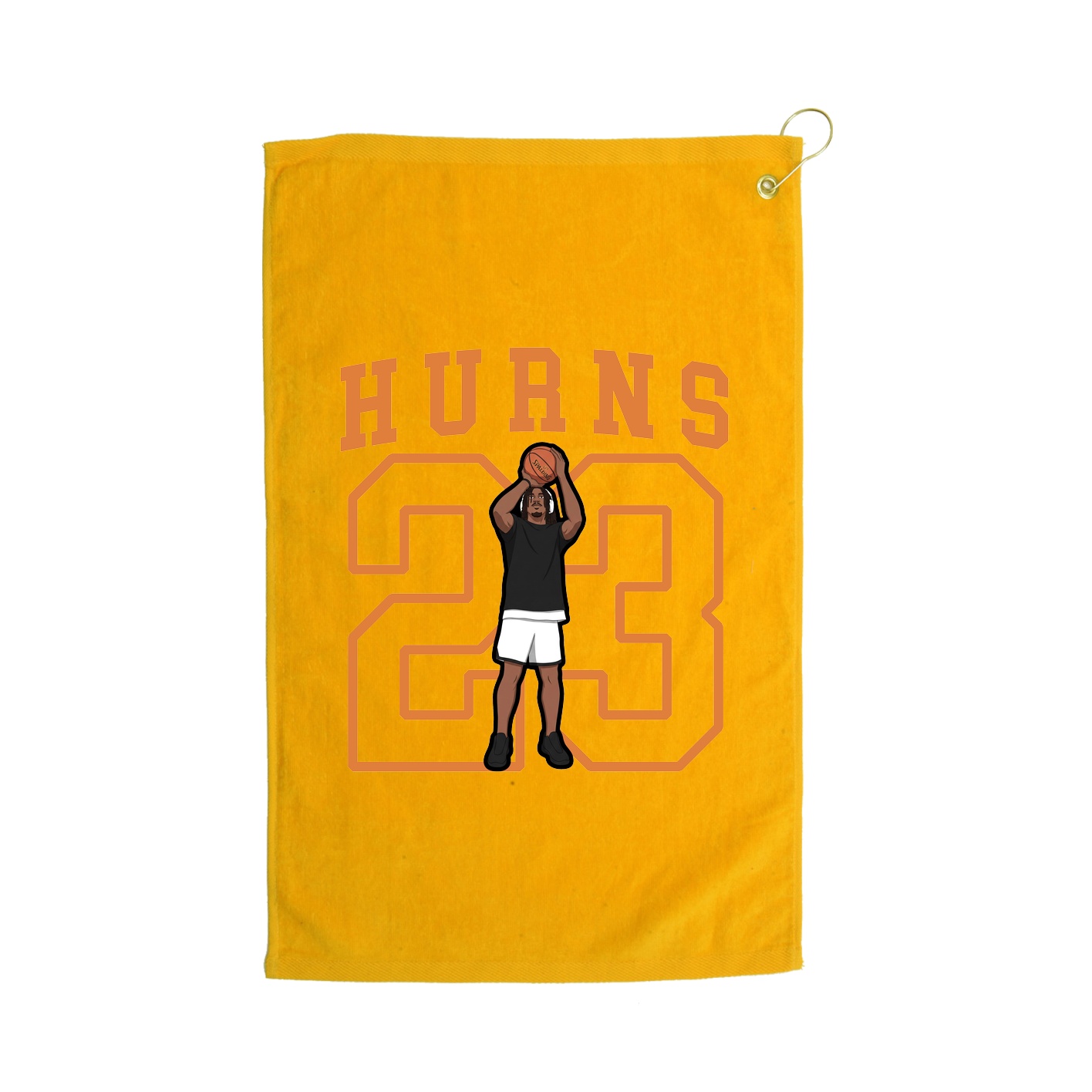 Golf Towel — Shirsey in Gold