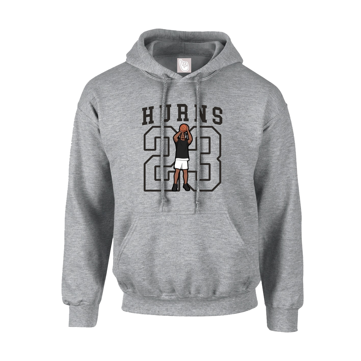 Hoodie — Shirsey in Grey