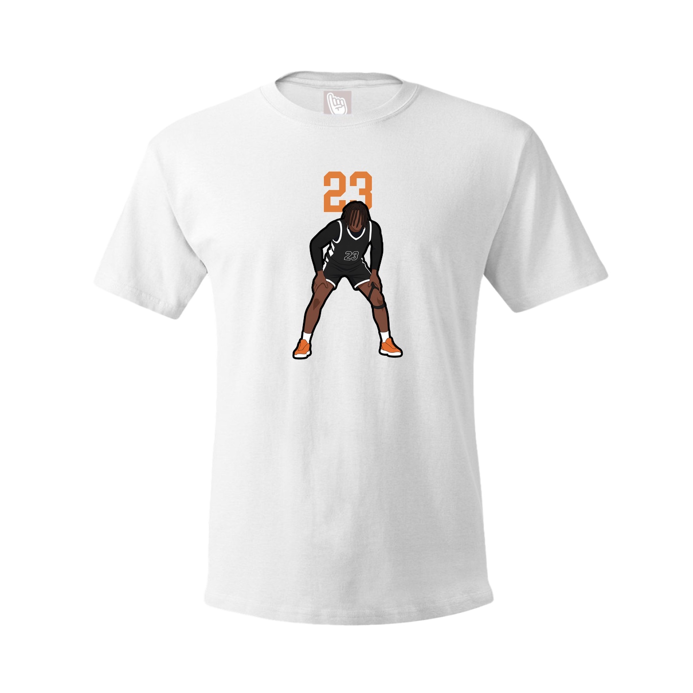 Tee — Number Top in White