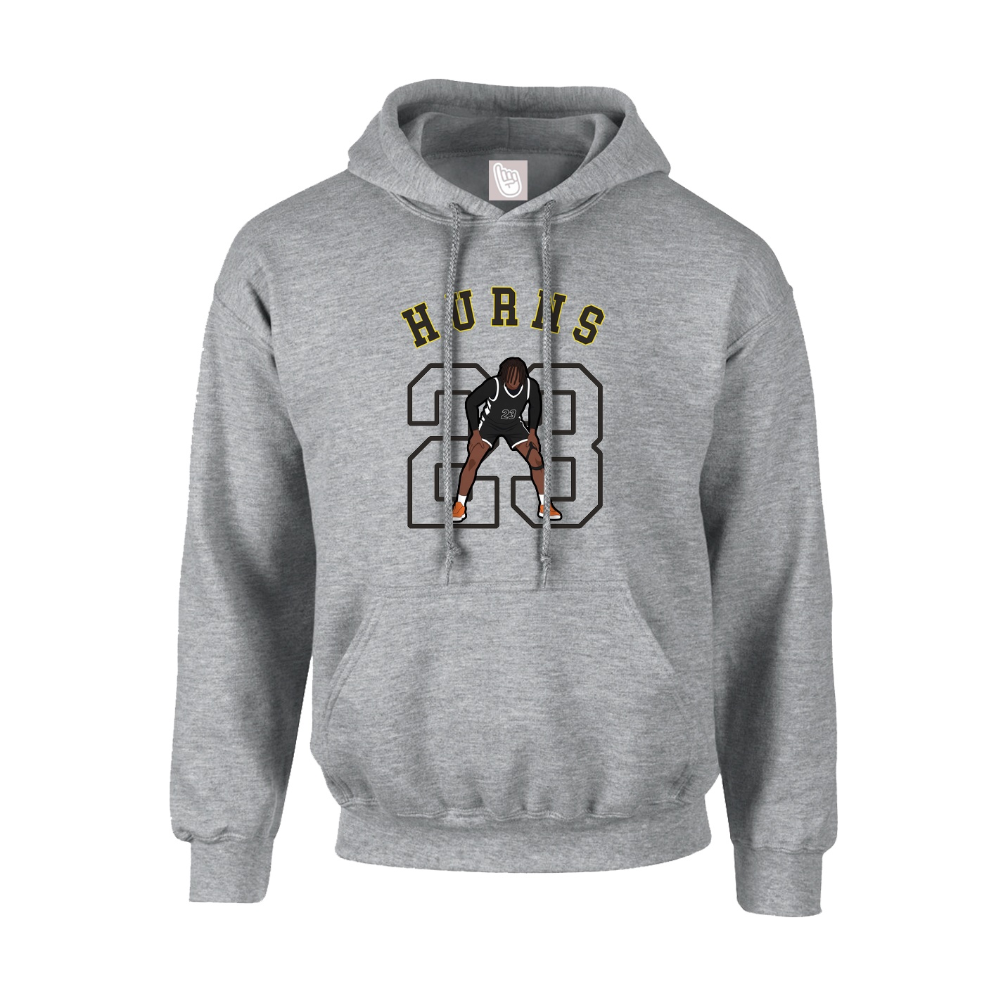 Youth Hoodie — Shirsey Arch in Grey