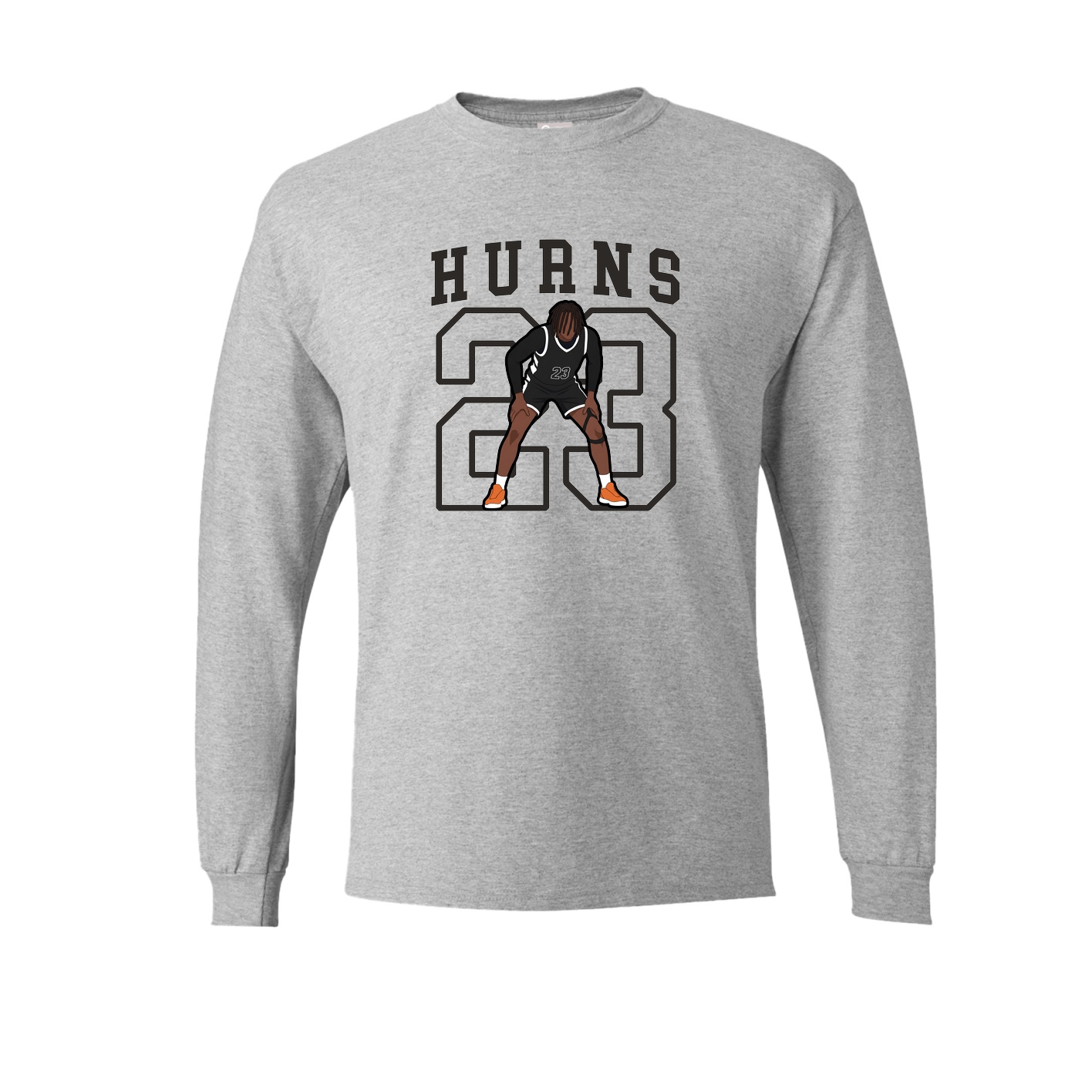 Long Sleeve Tee — Shirsey in Grey