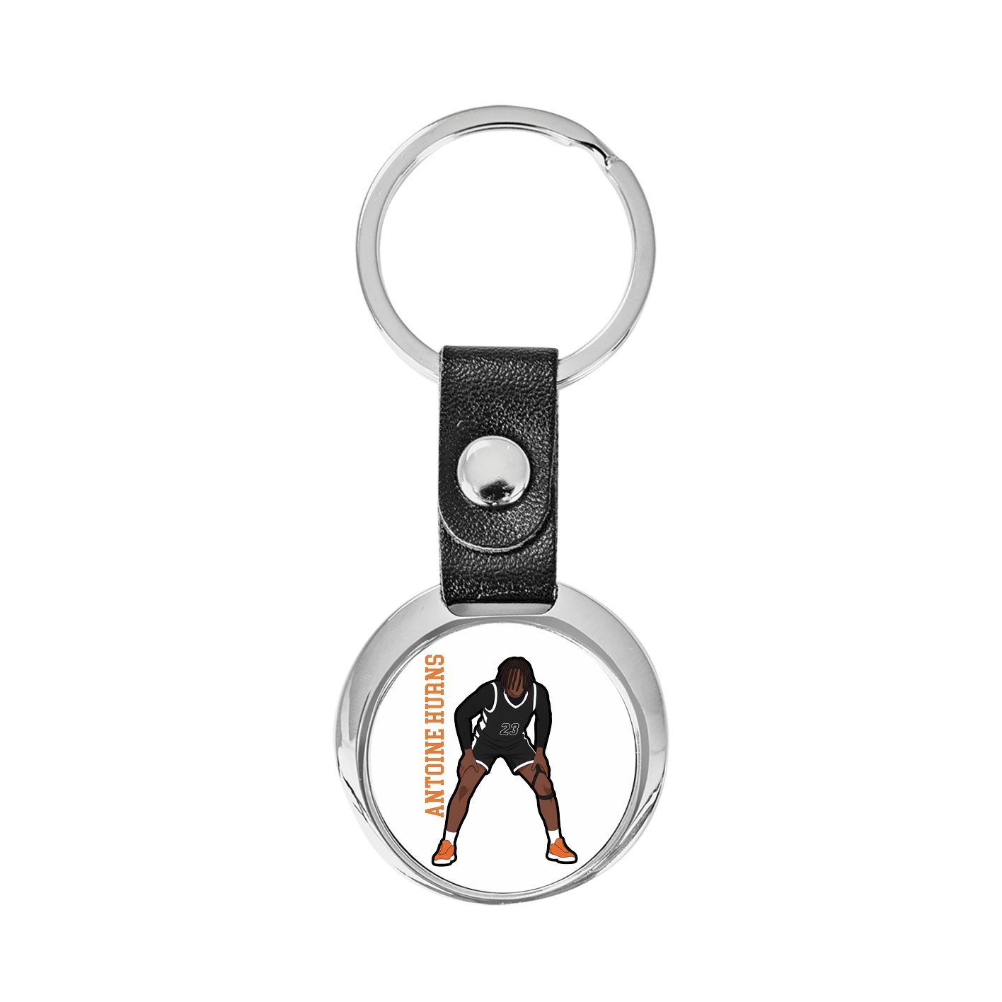 Key Chain — Name Vertical in Classic
