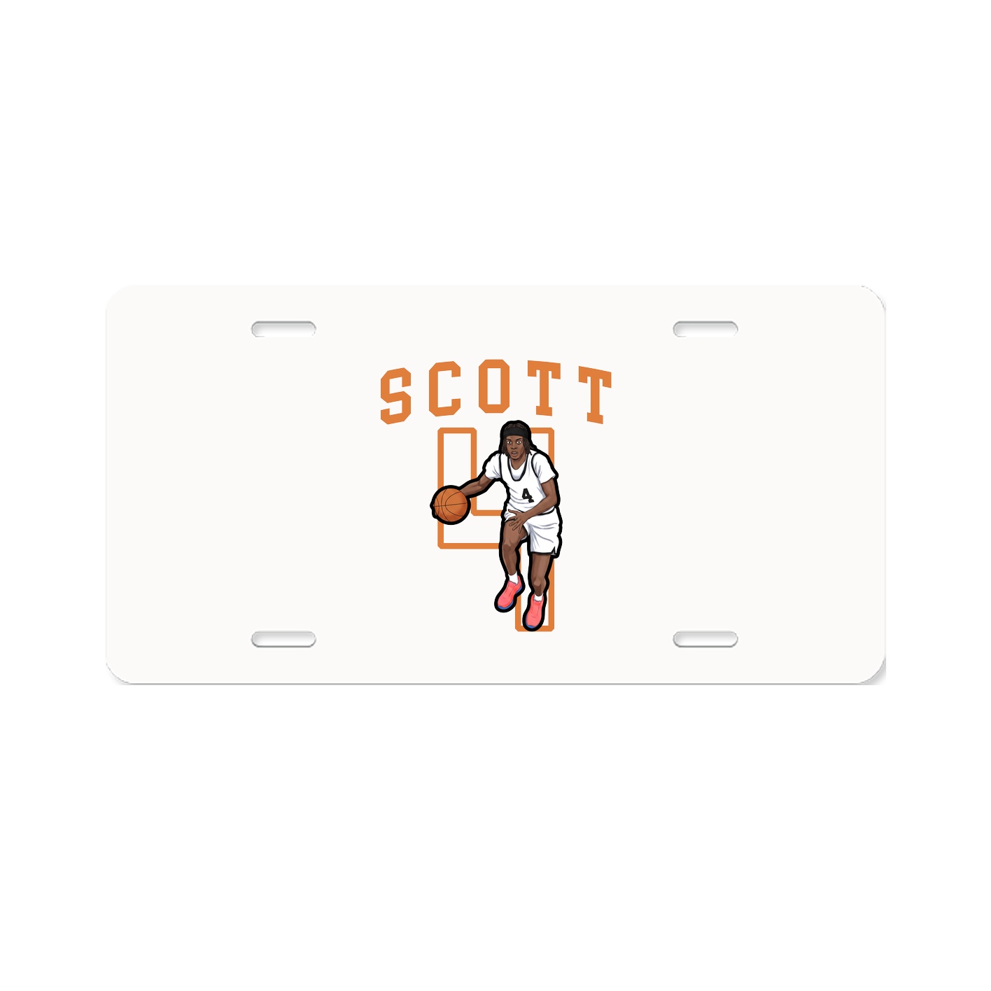 Aluminum License Plate