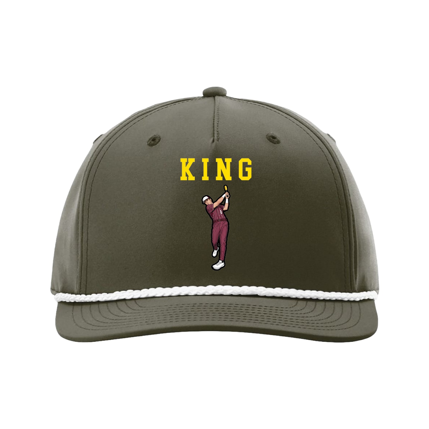 Five-Panel Classic Rope Cap — Shirsey in Green