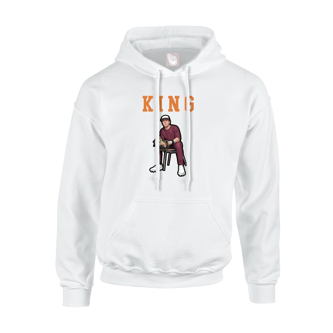Hoodie — Shirsey in White