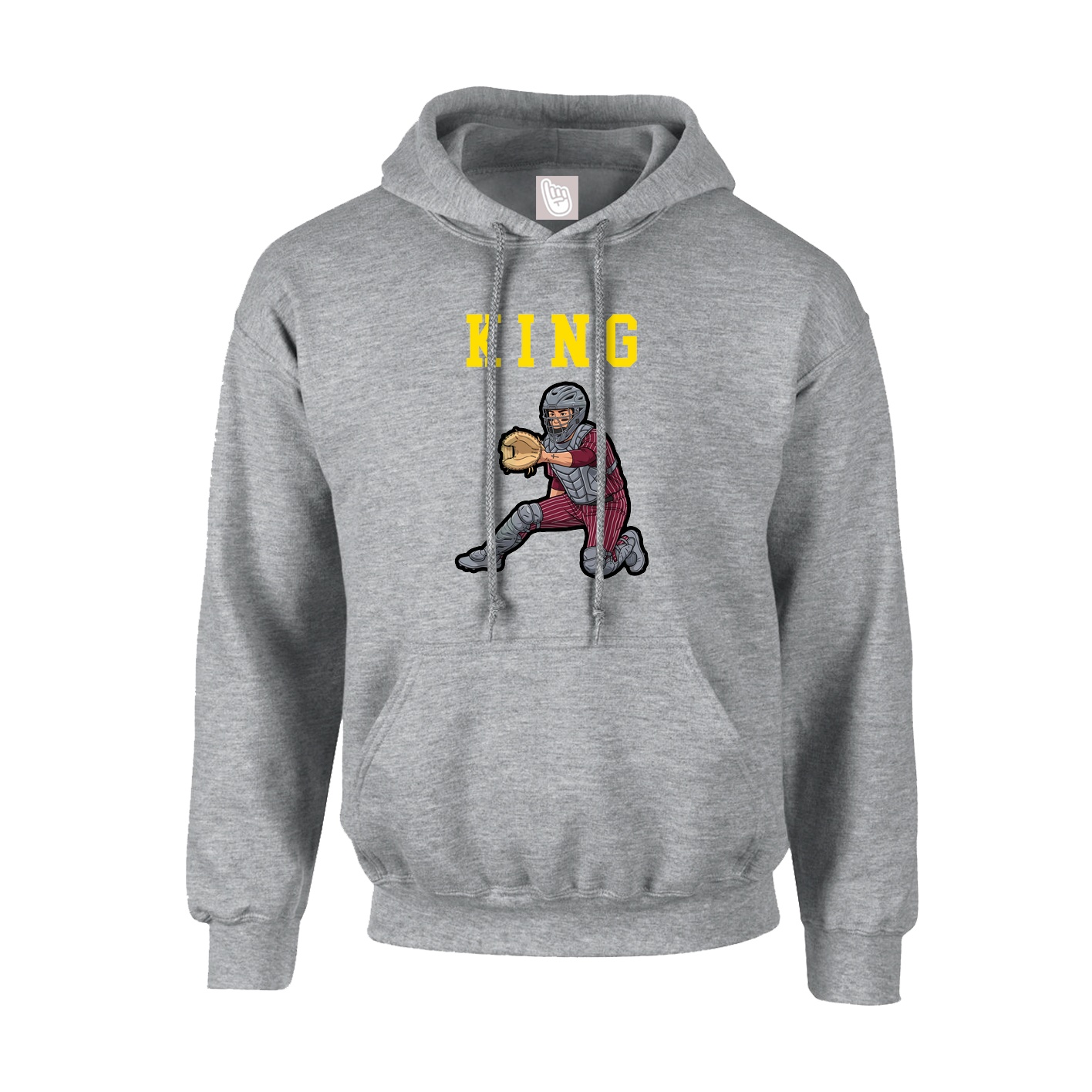 Hoodie — Shirsey in Grey