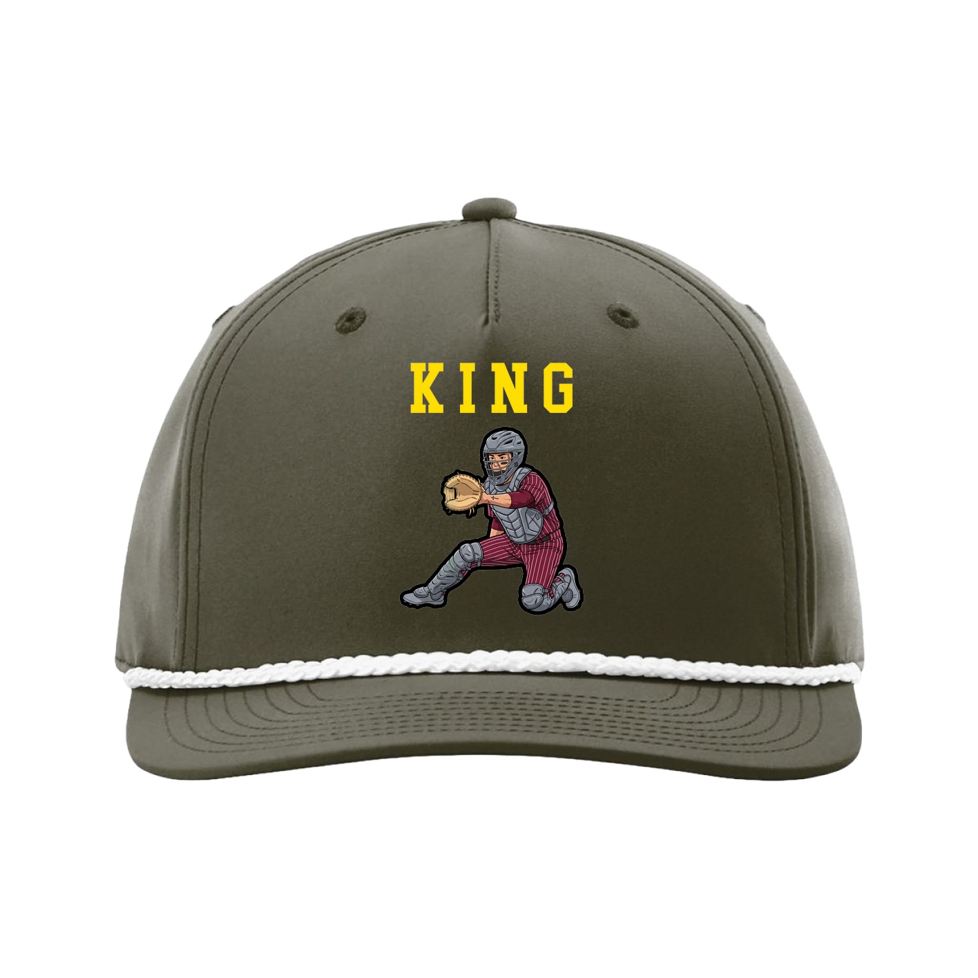 Five-Panel Classic Rope Cap — Shirsey in Green
