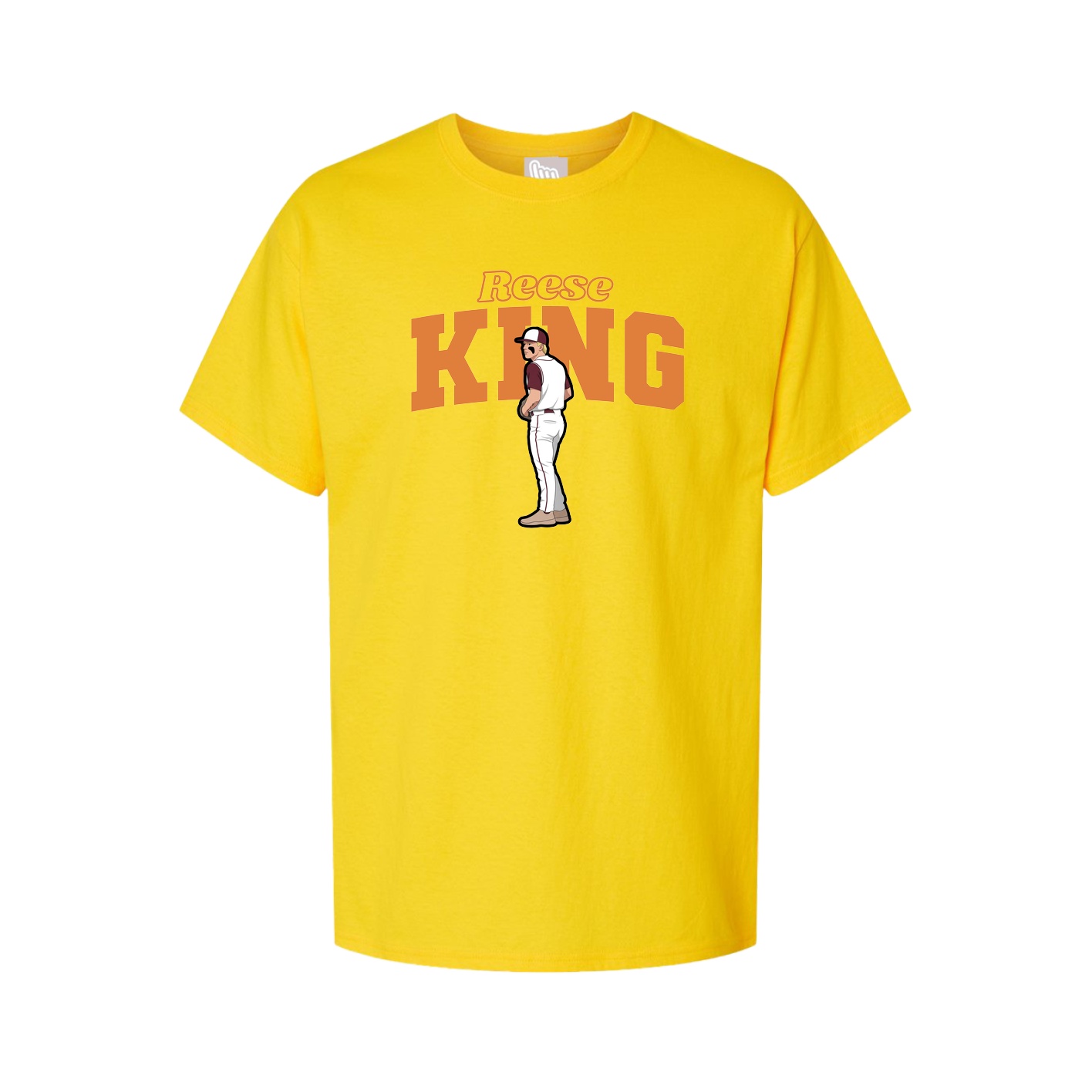 Tee — Name Arch in Gold
