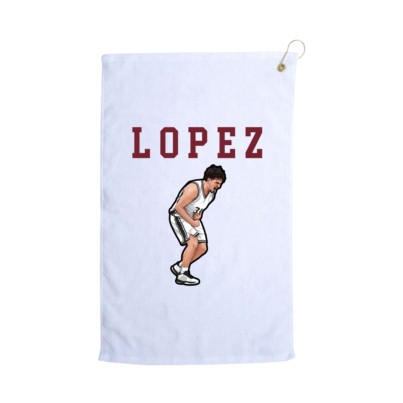 Golf Towel — Shirsey in White