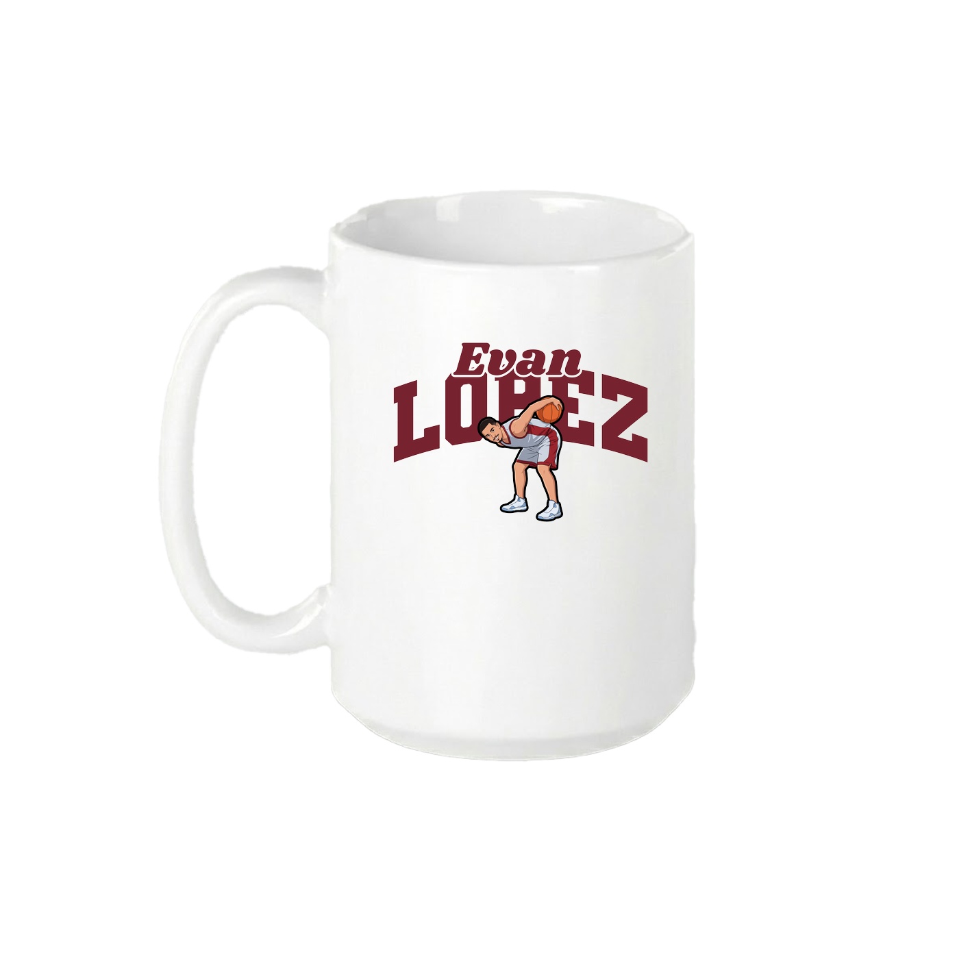 15oz Coffee Mug — Signature Arch in White