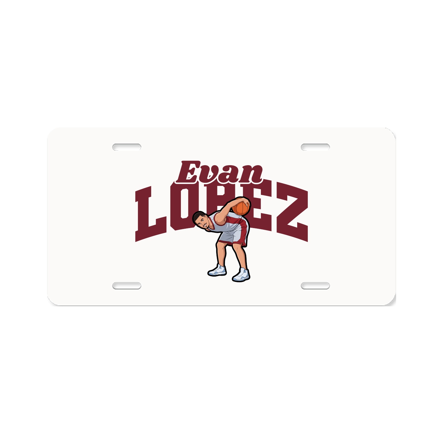 License Plate — Signature Arch in Classic