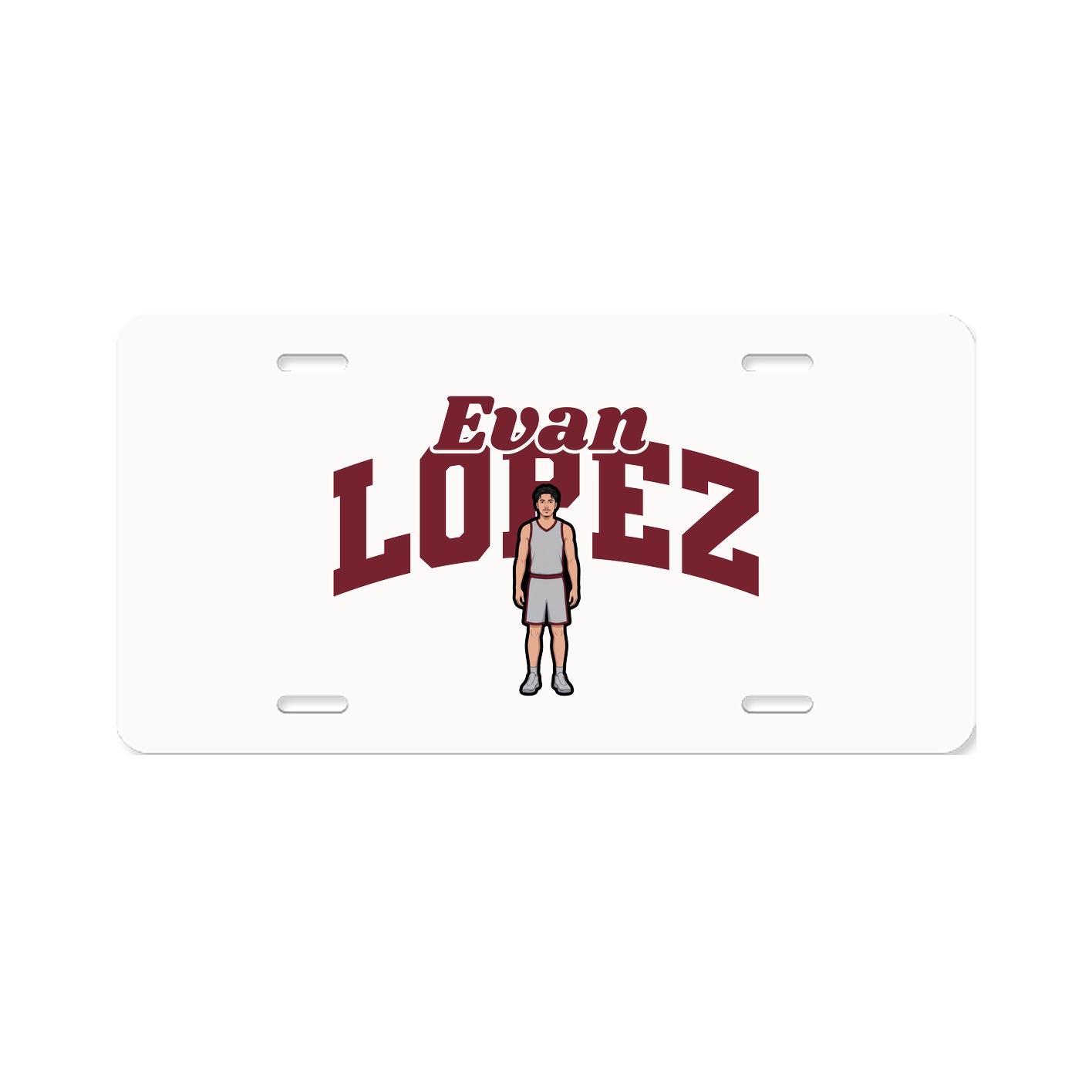 License Plate — Signature Arch in Classic