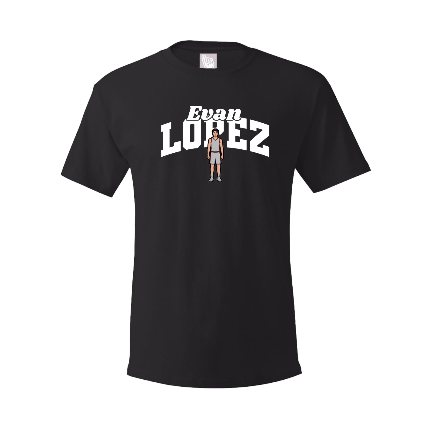Youth Tee — Signature Arch in Black