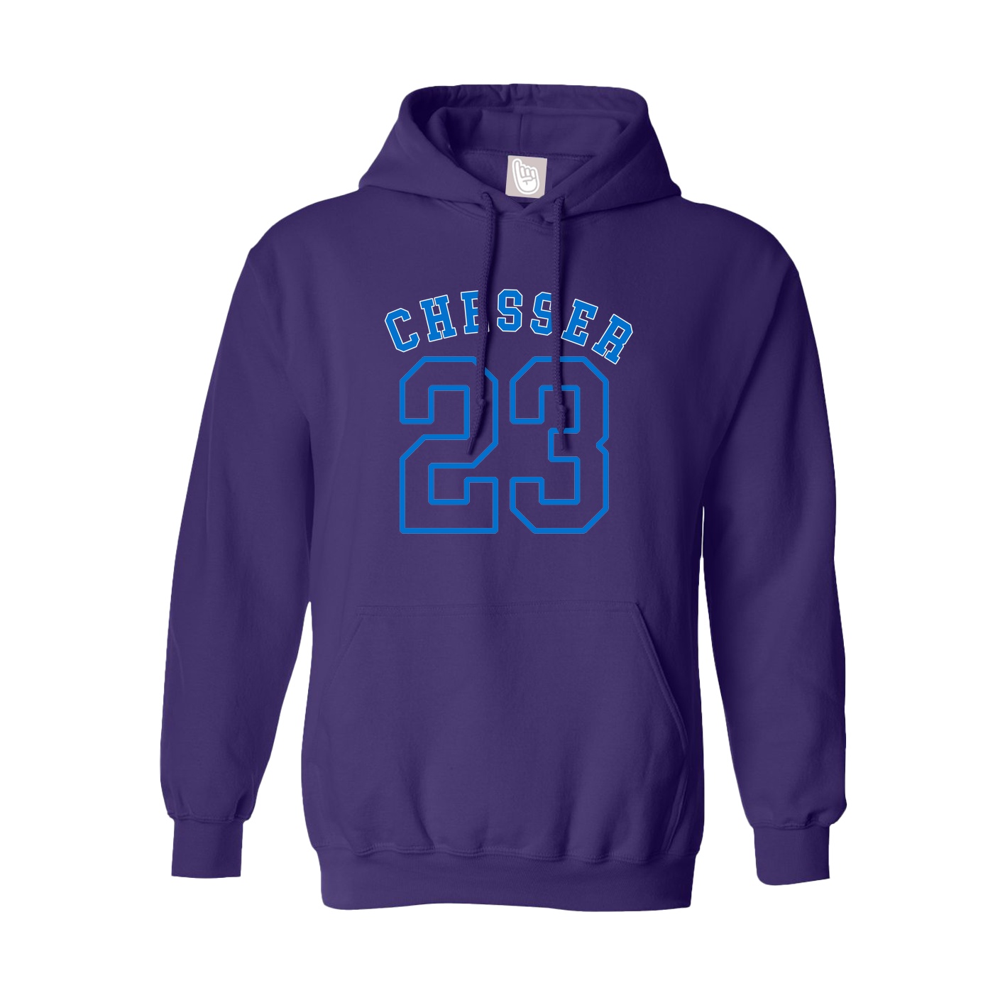 Hoodie — Shirsey Arch in Purple
