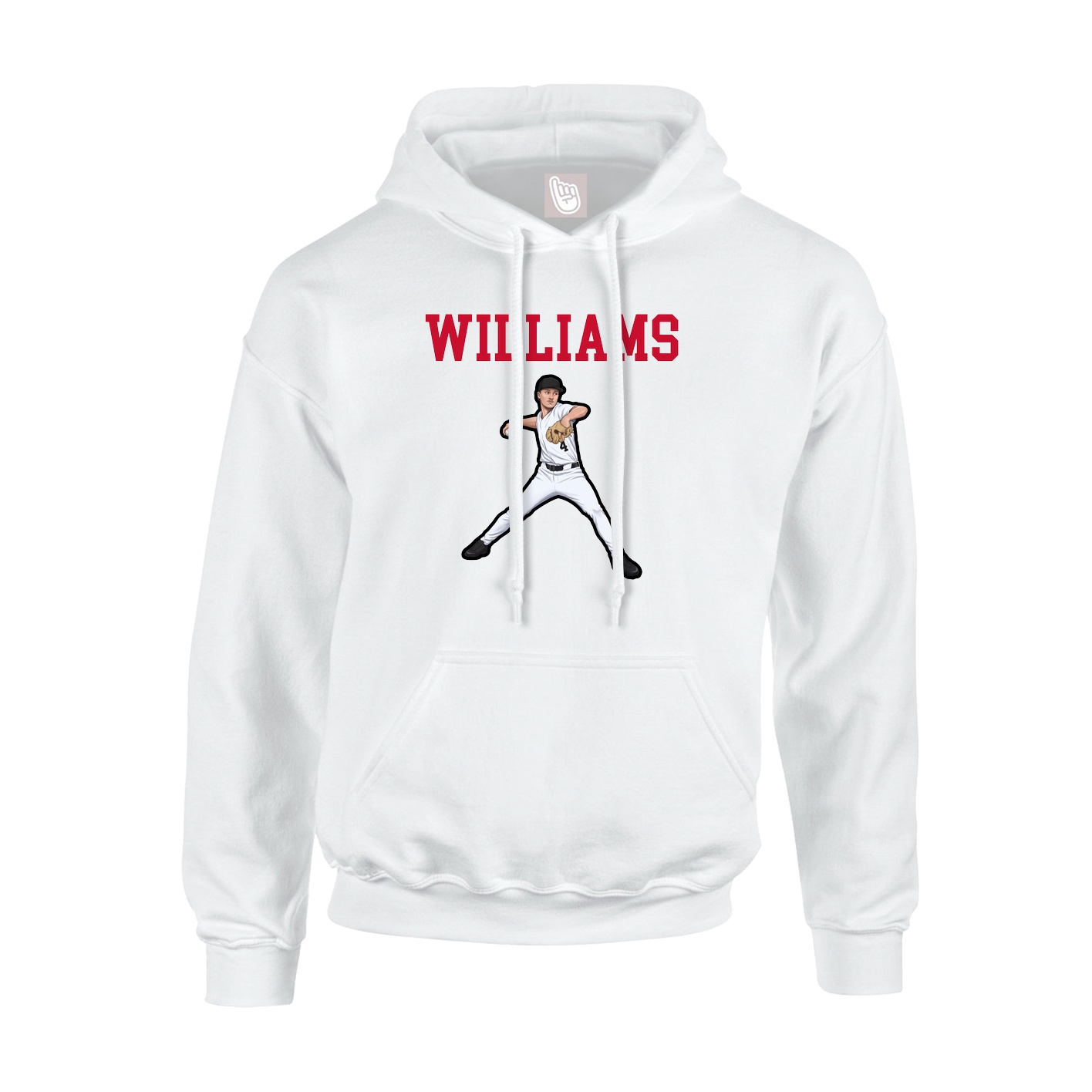 Youth Hoodie — Shirsey in White