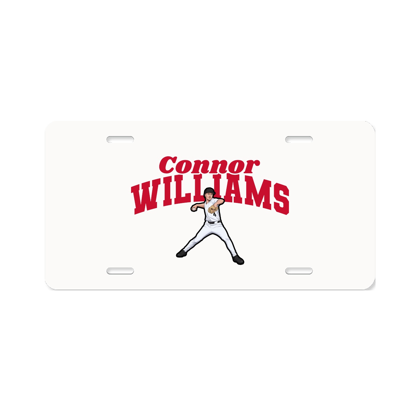 License Plate — Signature Arch in Classic