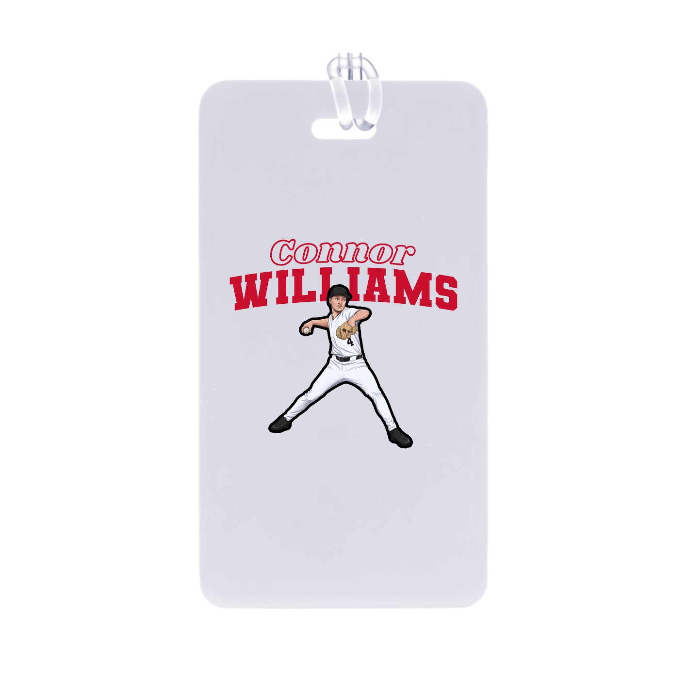 Bag Tag — Name Arch in Classic