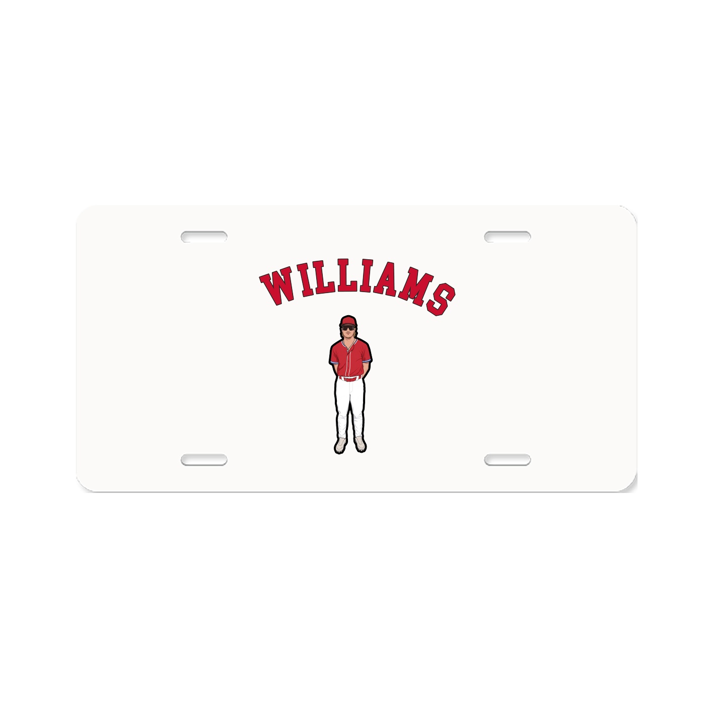 License Plate — Shirsey Arch in Classic