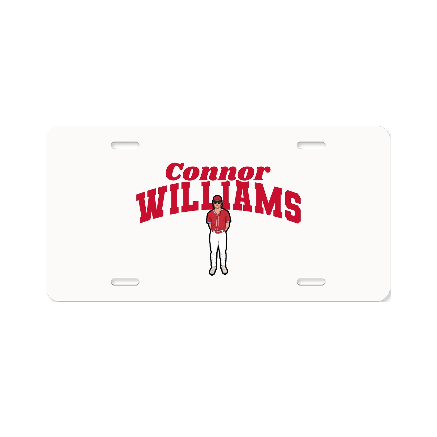 License Plate — Signature Arch in Classic