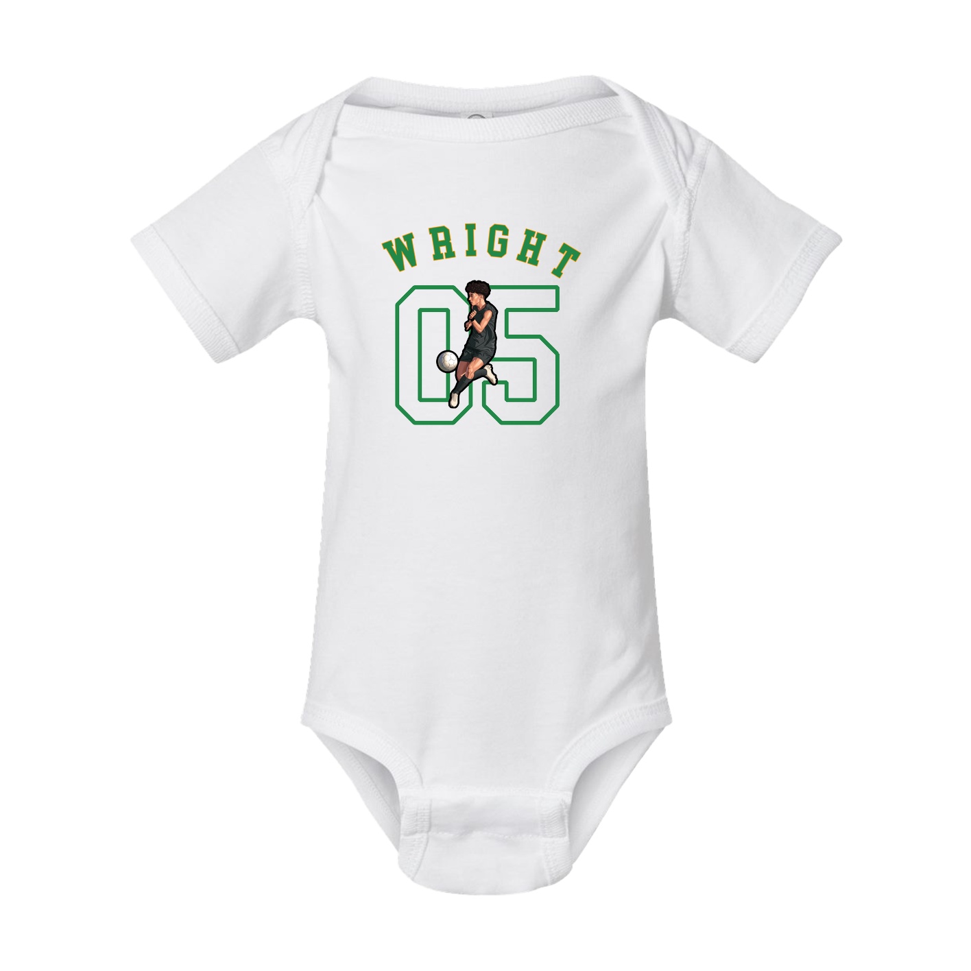 Baby Onesie — Shirsey Arch in White