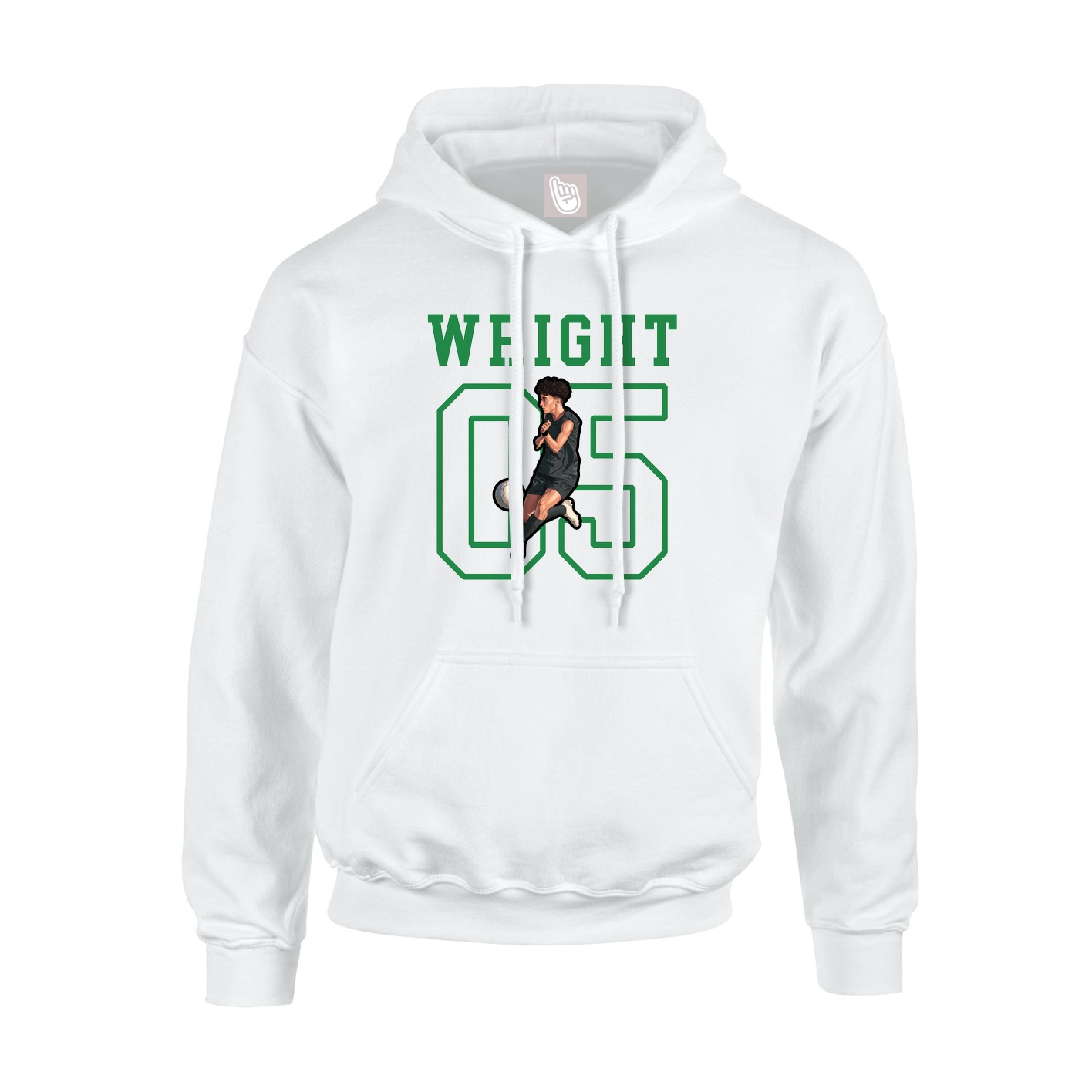 Youth Hoodie — Shirsey in White