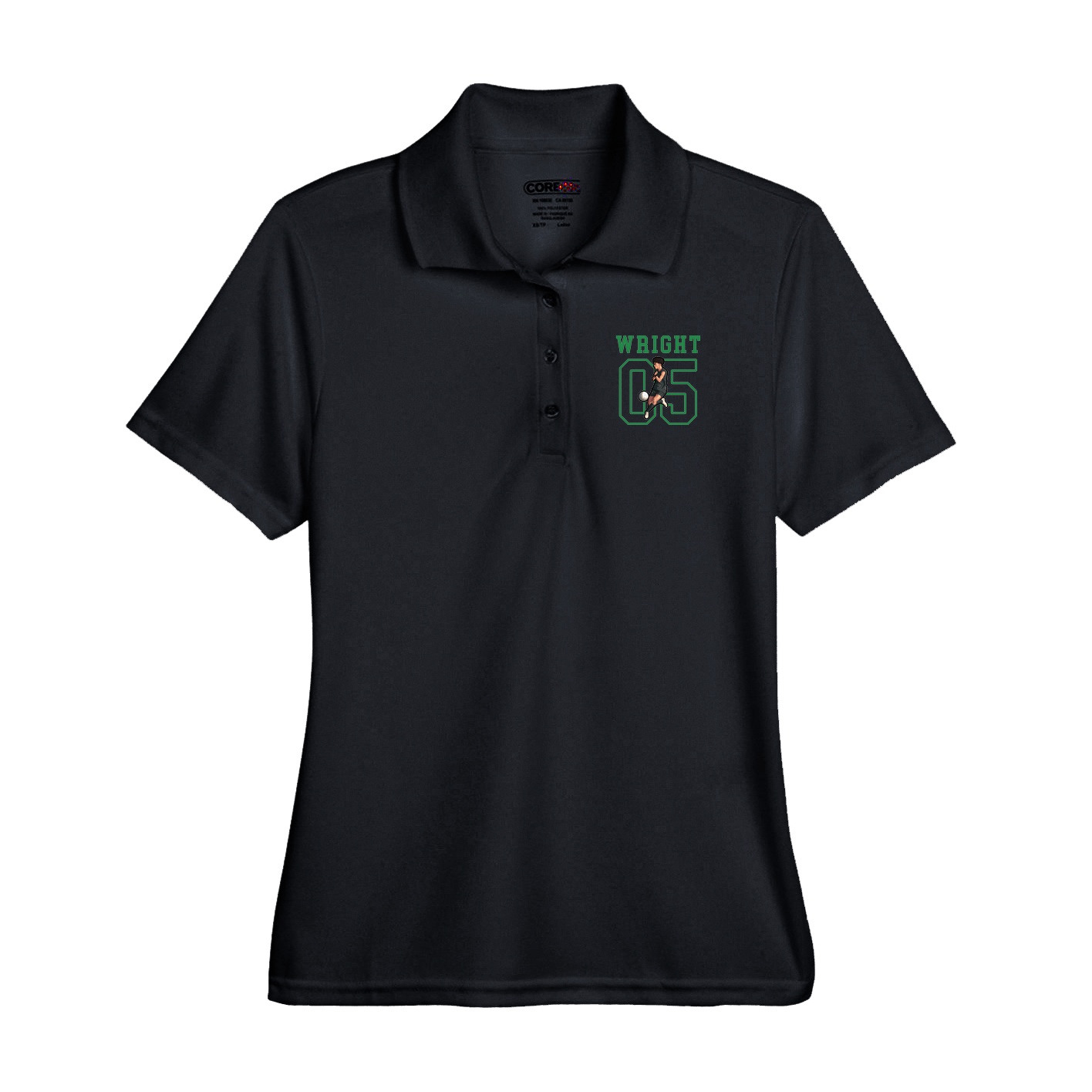Performance Polo — Shirsey in Black